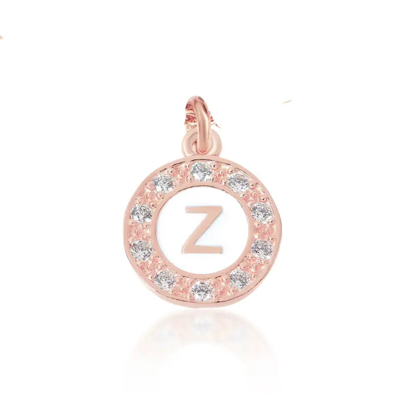 Lettera singola rosé