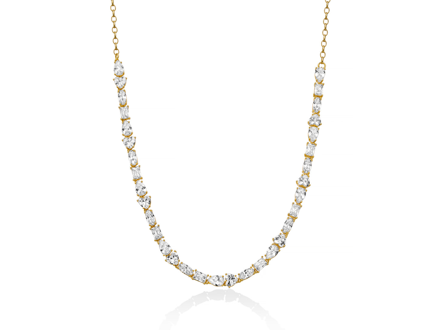 Collana Tennis Kiara KCLD3976G