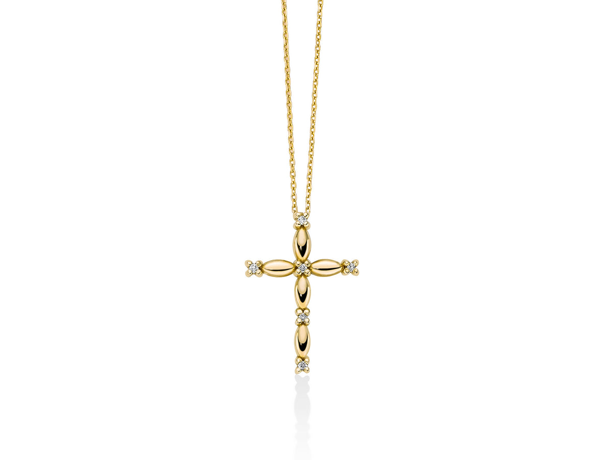 Collana Yukiko Croce CLD4678YX