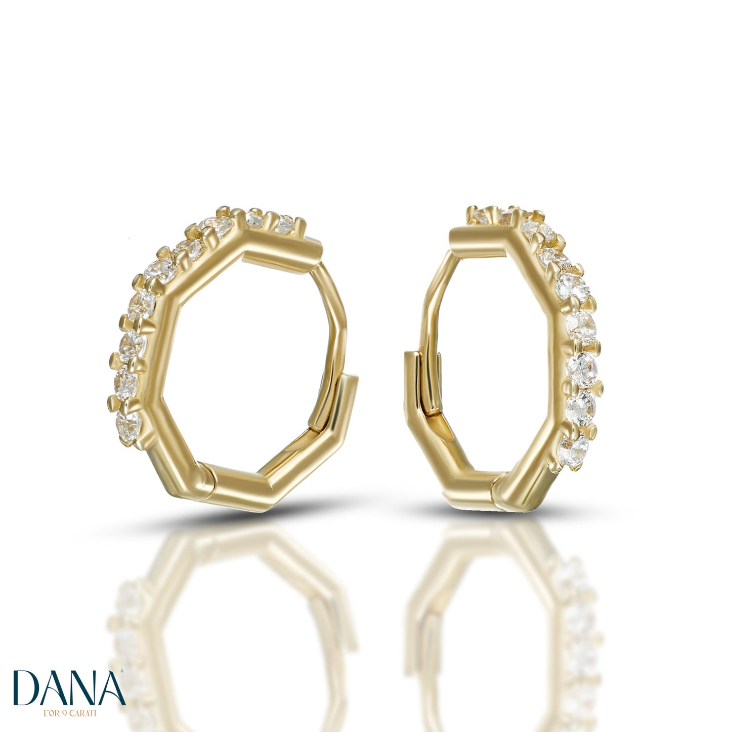 Orecchini Cerchi Dana ORDFI04OGPB
