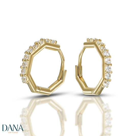 Orecchini Cerchi Dana ORDFI04OGPB