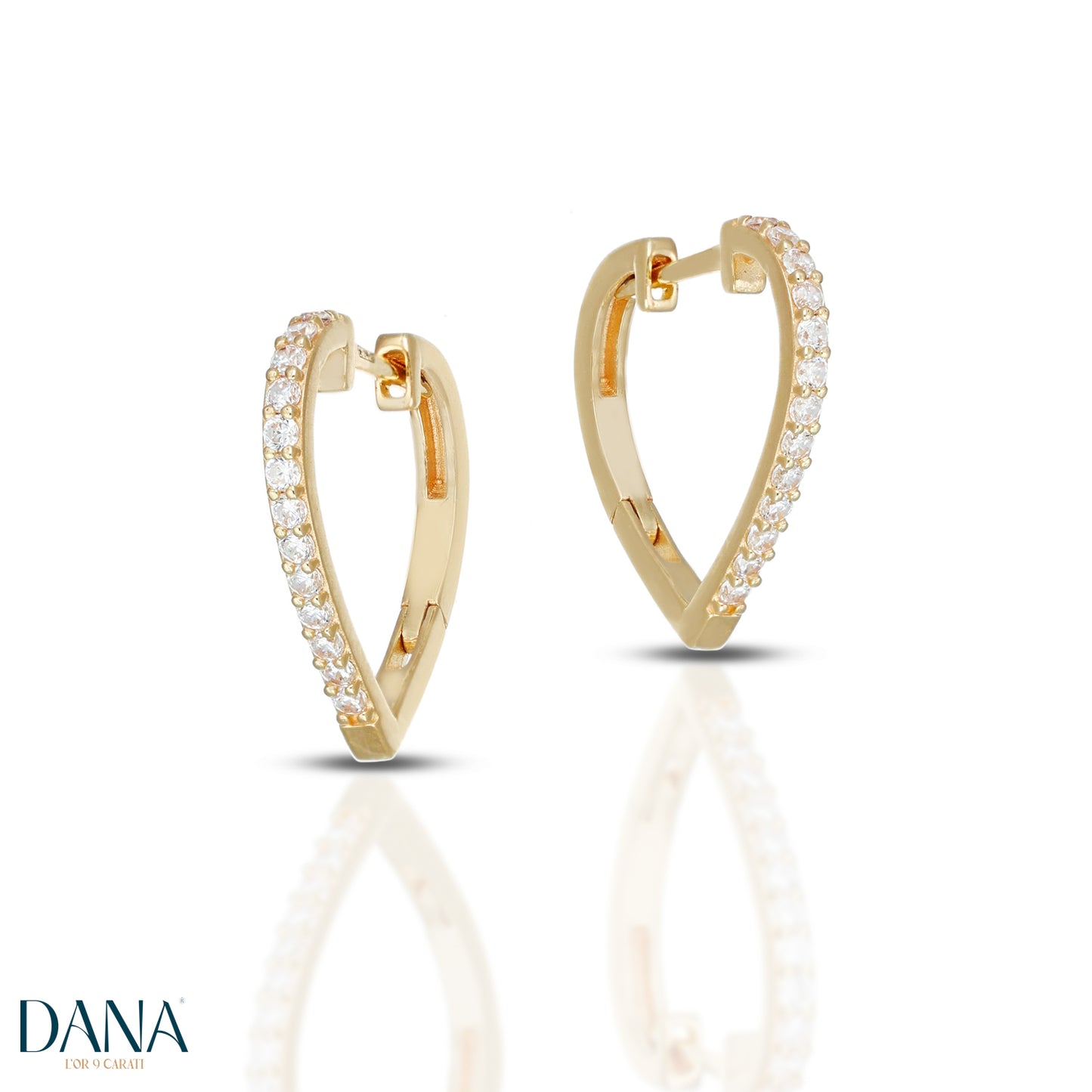 Orecchini Cerchi Dana ORDGB03OGPB